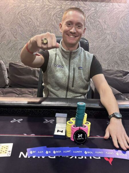 WSOP Circuit Nottingham Day 8: Adam Sandercock Wins Second Gold Ring