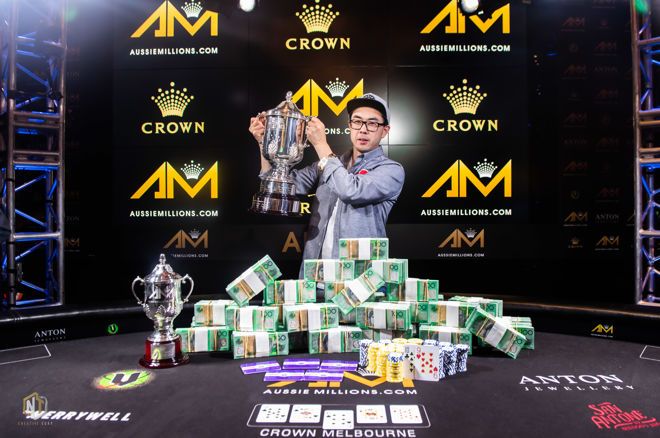 Aussie Millions 2020 Winner Vincent Wan