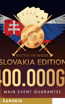 Battle of Malta Makes Its Slovakia Debut at Card Casino Šamorín