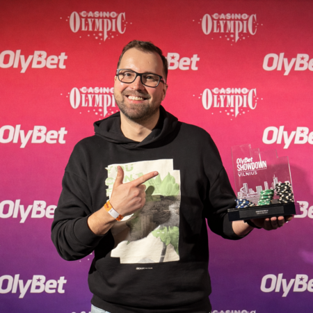 Jurgis Beinoras Crowned 2026 OlyBet Showdown Vilnius €1,100 Main Event Champion