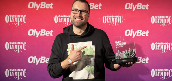 Jurgis Beinoras Crowned 2026 OlyBet Showdown Vilnius €1,100 Main Event Champion