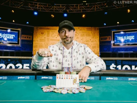 2025 WSOP: Brian Rast Adds Seventh Bracelet to His Collection With a Win in $10,000 Razz Championship