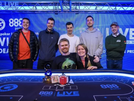 Dean Lyall Takes Down the 888poker Live Glasgow Main Event for £58,130