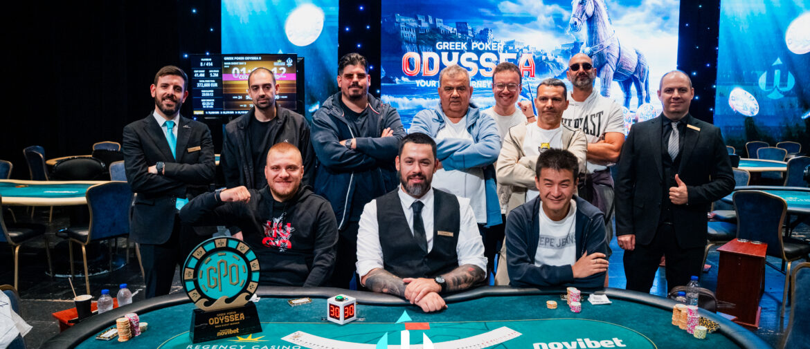 Emmanouil Livanos Smashes Career-Best Live Score with 2026 Novibet Greek Poker Odyssea Main Event