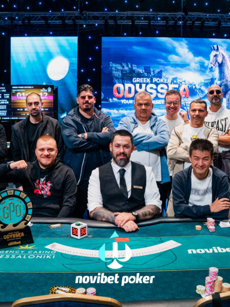Emmanouil Livanos Smashes Career-Best Live Score with 2026 Novibet Greek Poker Odyssea Main Event