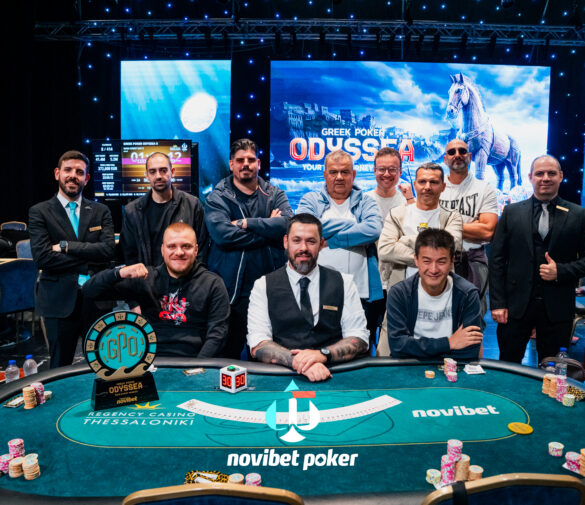 Emmanouil Livanos Smashes Career-Best Live Score with 2026 Novibet Greek Poker Odyssea Main Event