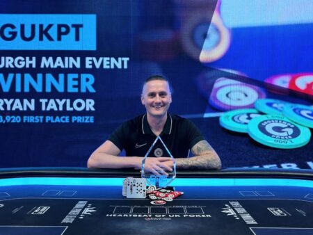 Bryan Taylor is the GUKPT Edinburgh Champion