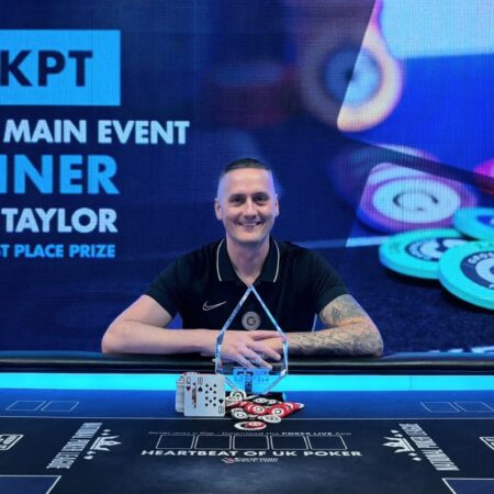 Bryan Taylor is the GUKPT Edinburgh Champion