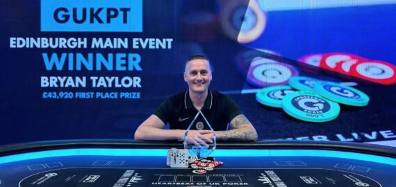 Bryan Taylor is the GUKPT Edinburgh Champion