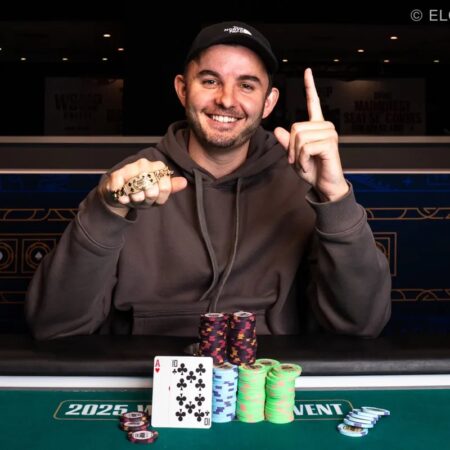 2025 WSOP: Josh Boulton Wins Hall of Fame Bracelet