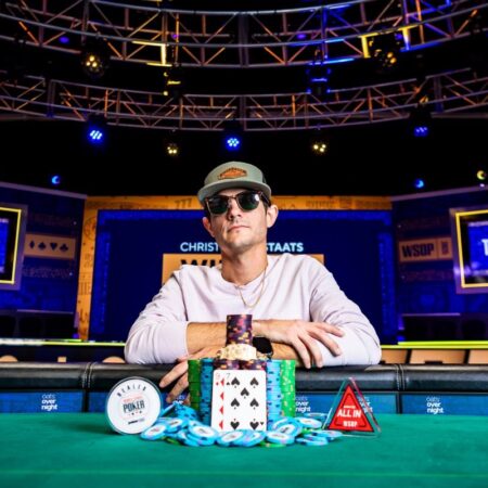 2025 WSOP: Christopher Staats Wins $1,500 6-Handed No Limit Hold’em
