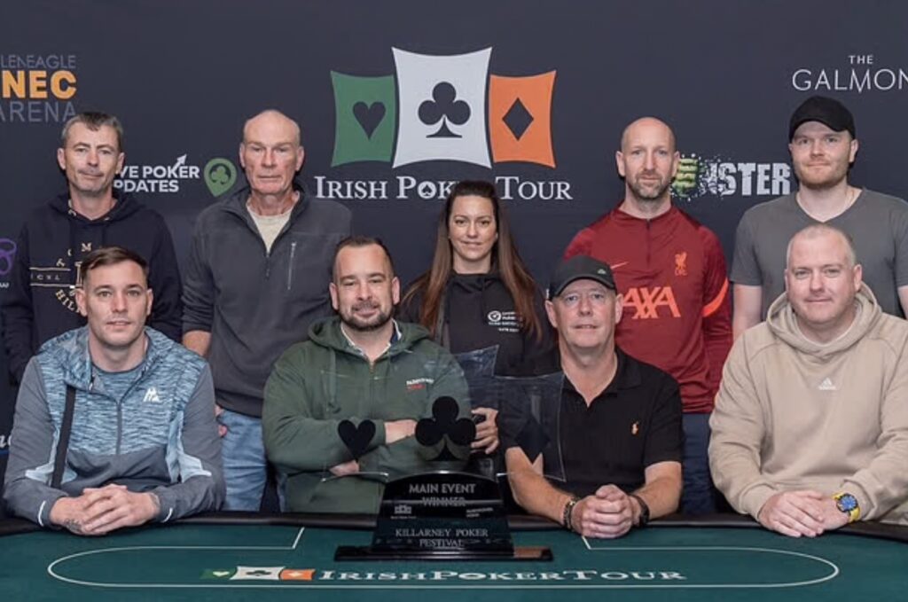 Killarney Poker Festival Main Event Final Table Players