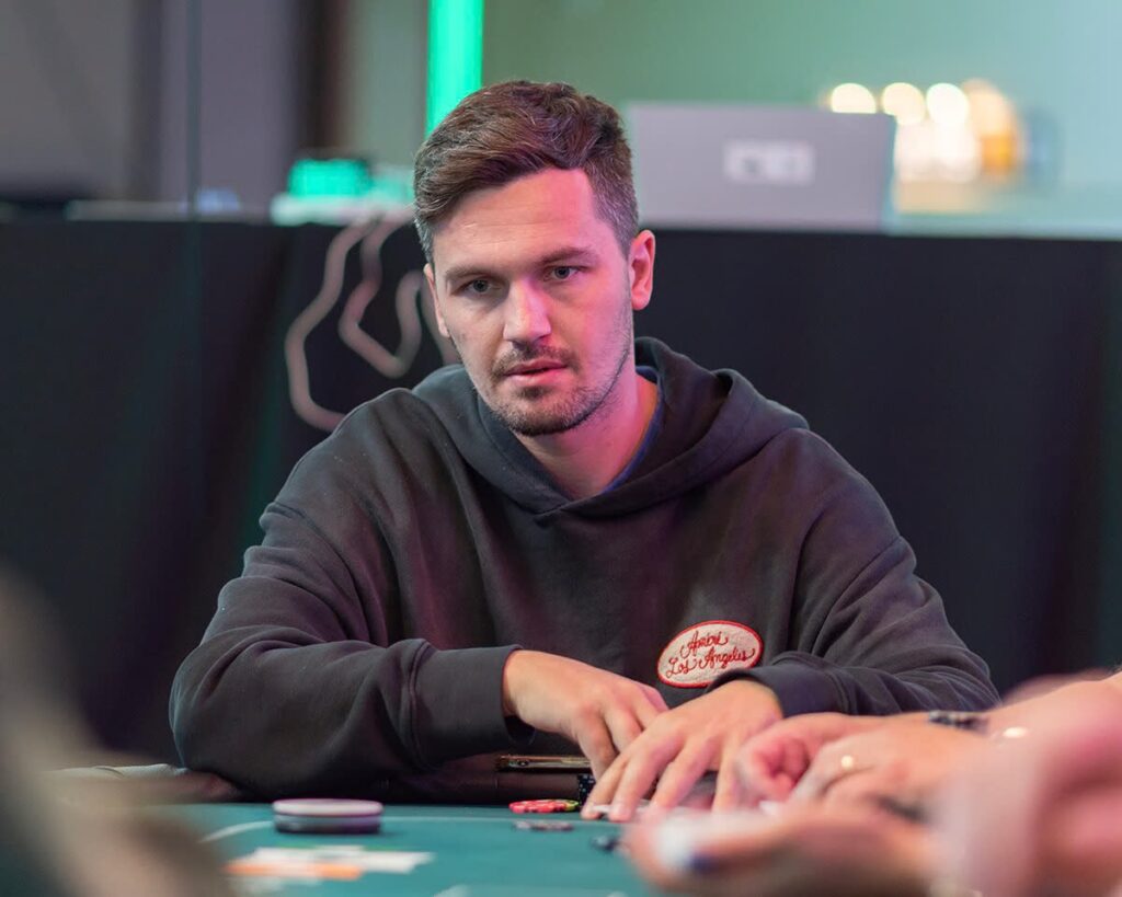 Mitchell Hynam, photo by Jerry Fitgerald, courtsey of Irish Poker Tour