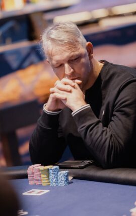 Justas Vaičiulionis Leads Final 13 in OlyBet Showdown Riga Voodoo Main Event