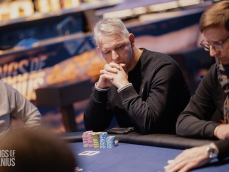 Justas Vaičiulionis Leads Final 13 in OlyBet Showdown Riga Voodoo Main Event