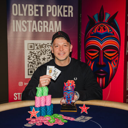 Justas Vaičiulionis Wins OlyBet Showdown Riga Voodoo Spring Edition Main Event (€34,950)