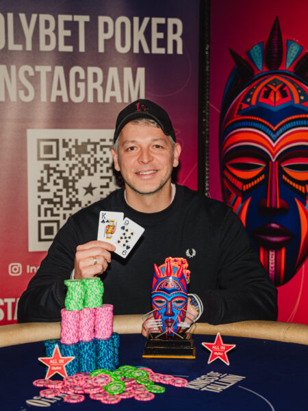 Justas Vaičiulionis Wins OlyBet Showdown Riga Voodoo Spring Edition Main Event (€34,950)