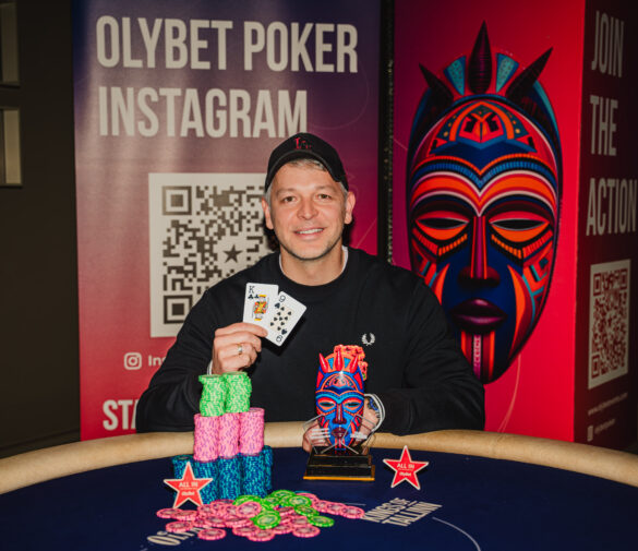 Justas Vaičiulionis Wins OlyBet Showdown Riga Voodoo Spring Edition Main Event (€34,950)
