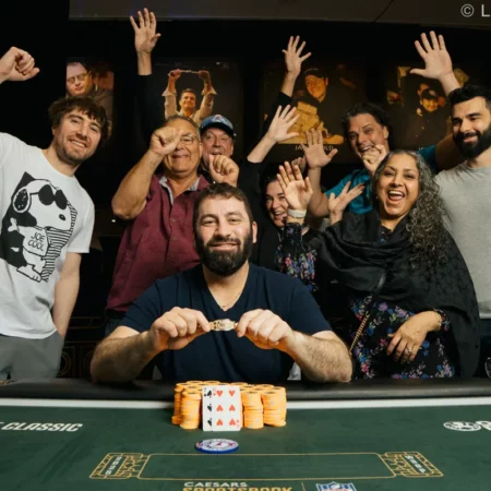 WSOP 2025: Dreams Come True as Justin Fawcett Takes Home his Maiden Bracelet in Event #85: $600 NLH Ultra Stack ($355,110)