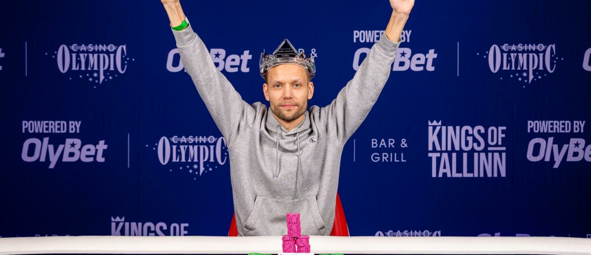 Veli-Pekka Penttinen Wins the 2026 Kings of Tallinn Main Event (€149,775)