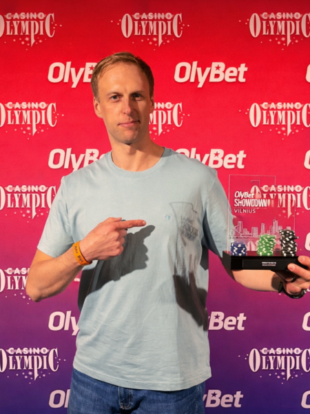 Paulius Kisielius Wins OlyBet Showdown Vilnius €555 NLH Championship