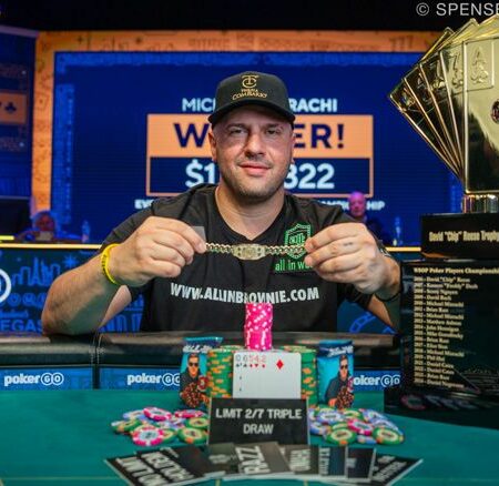 WSOP  2025: “The Grinder” Makes It Four, Mizrachi Wins Record-Breaking $50K PPC Title at 2025 WSOP