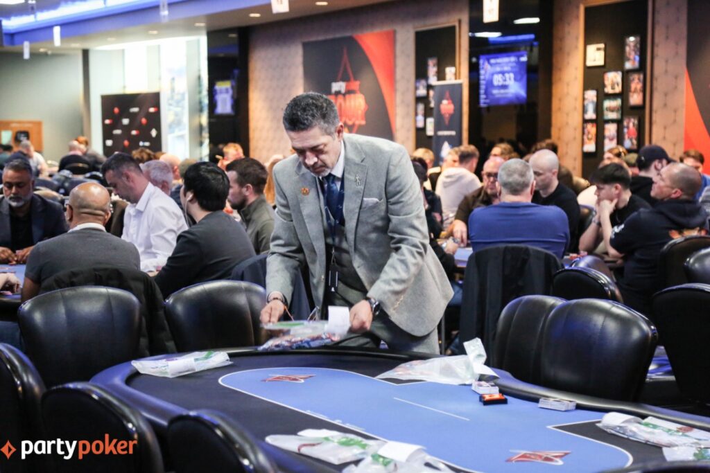 2025 PartyPoker Tour UK London Mini Main Event Day 2