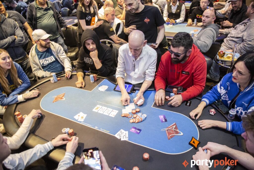 2025 PartyPoker Tour UK London Mini Main Event Day 2