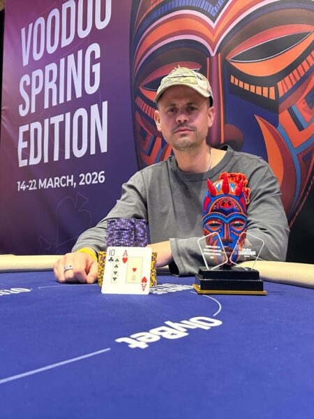 Blast From the Past as Normunds Rumba Wins OlyBet Showdown Riga Voodoo €555 NLH Championship