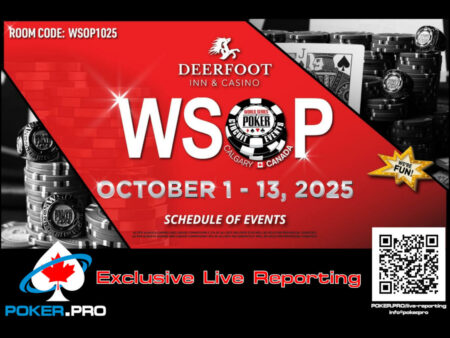 WSOP-C Comes to Calgary in October for the First Time