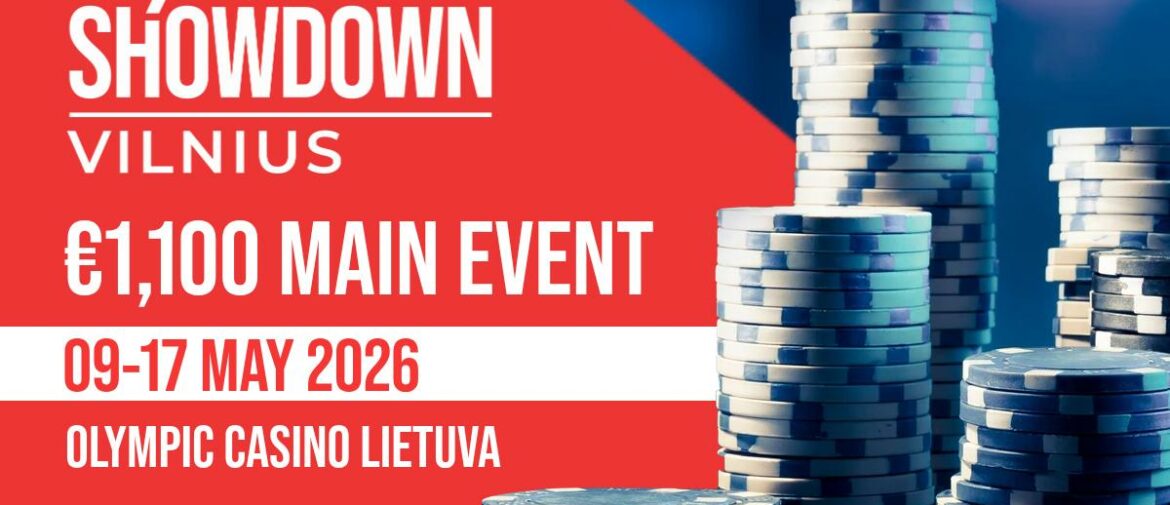 The 2026 OlyBet Showdown Vilnius Brings Action to the Lithuanian Poker Scene