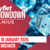 Start Your 2026 Poker Calendar With OlyBet Showdown Vilnius Ace Breaker