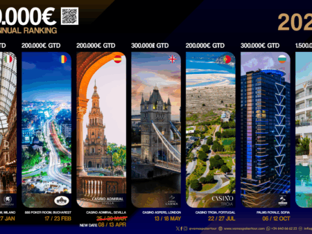 Vamos Poker Tour Heads to Bulgaria for VPT Sofia 2025 with €300K Guaranteed