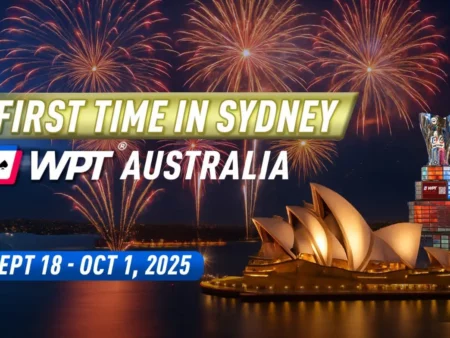 WPT Australia Heads to Sydney with 32 Trophy Events and 10 Million Estimated Prize Pool