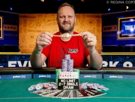 WSOP 2025: Robert Wells Bags #1 in Nine-Game Mix