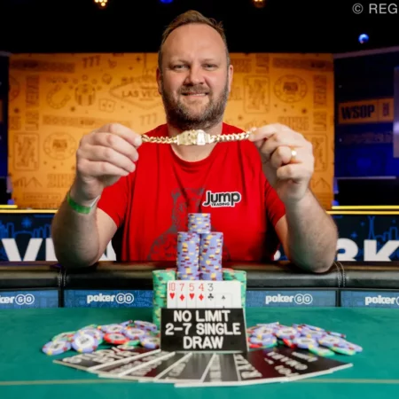 WSOP 2025: Robert Wells Bags #1 in Nine-Game Mix