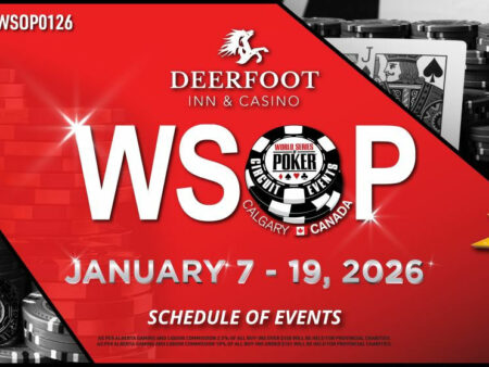 Play Your Way Into the WSOP Circuit Calgary Main for Free