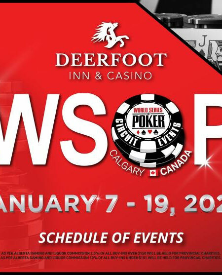 Play Your Way Into the WSOP Circuit Calgary Main for Free
