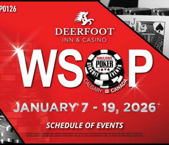 Play Your Way Into the WSOP Circuit Calgary Main for Free