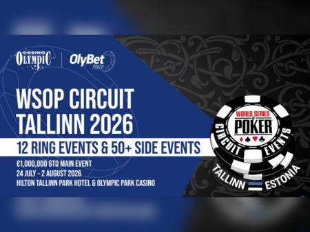 The 2026 WSOP Circuit Tallinn Schedule Features 12 Ring Events