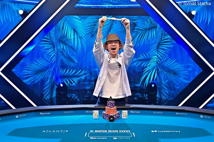WSOP Paradise 2024 Winner Yinan Zhou