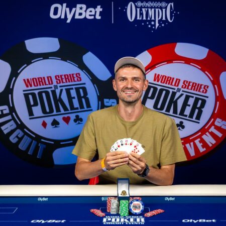 Krzysztof Budka Wins WSOP Circuit Tallinn 8-Game as Main Event Reaches Day 2