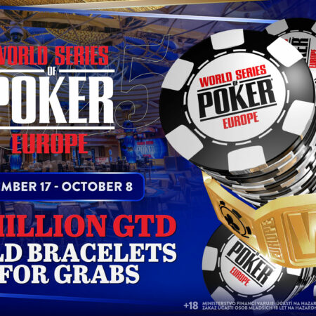 2025 WSOP Europe Returns to King’s Resort with €20M Guaranteed and 15 Bracelets on the Line