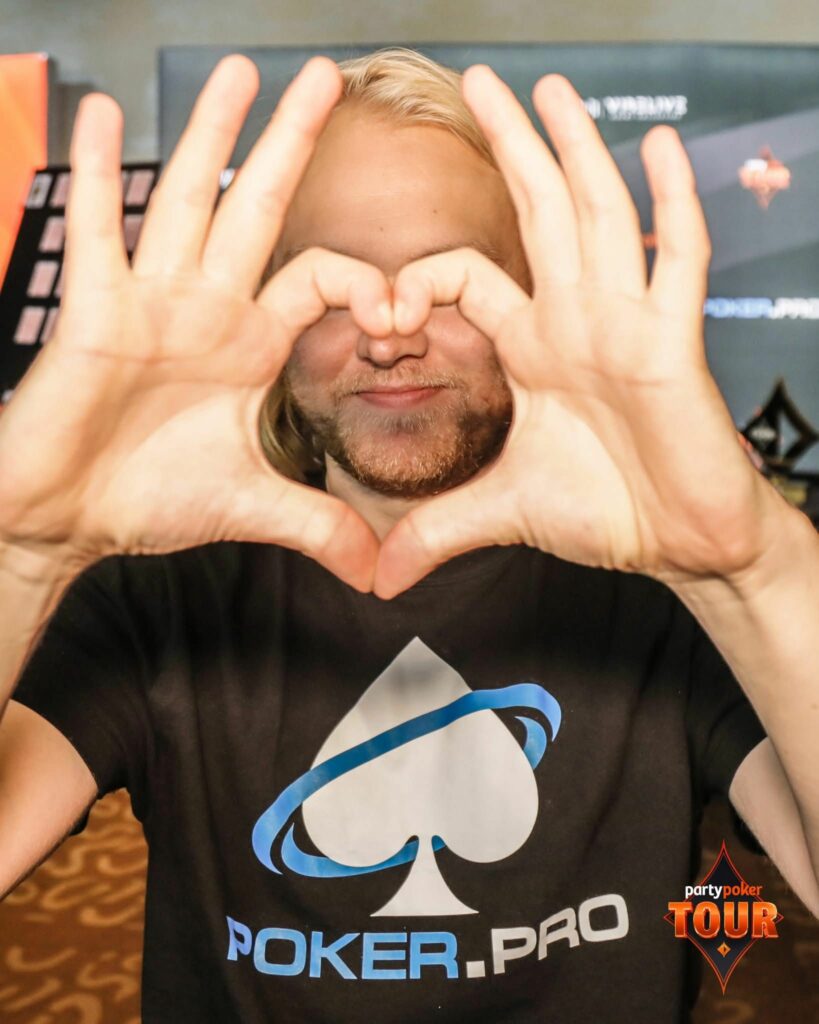 poker.pro Live Reporter Christoffer Karlen