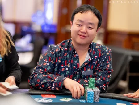 Stefanic Charging in Super Seniors, Girotti Gladiator Climbing, He and Lugibihi Sitting Pretty in NLH and Stud