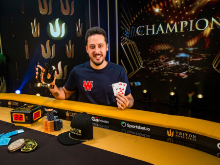 Adrian Mateos Dominates $50,000 Triton Final Table