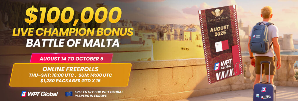 2025 WPT Global Battle of Malta Qualifiers