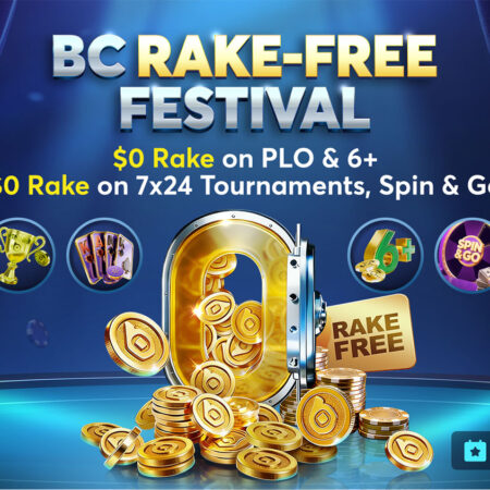 BCPoker Introduces 0% Rake Festival Featuring PLO Cash Games