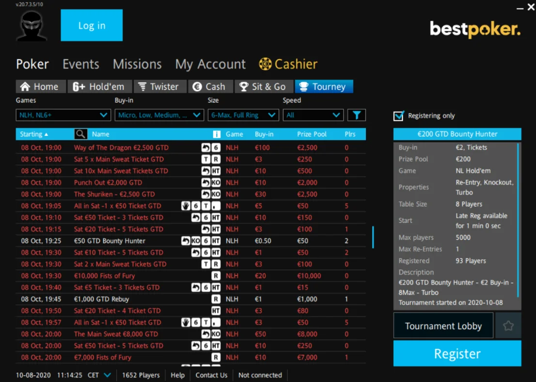 Best sites for MTT players
