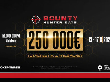 Bounty Hunter Days Set to Deliver Again at Grand Casino Aš with Big Fields, Funky Formats, and a Main Event to Remember